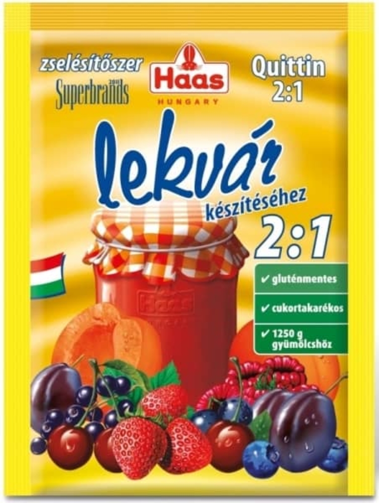 Haas Quittin light 2:1 zselésít befzszer 25 g