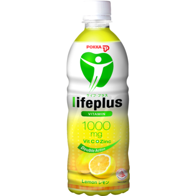 Pokka Lifeplus Lemon citrom ízű szénsavmentes üdítőital 500 ml