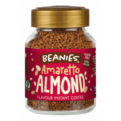 Beanies Amaretto- mandula ízű instant kávé 50 g – Natur Reform