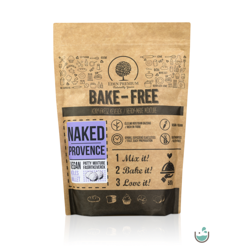 Éden Prémium Bake-Free Naked Provance fasírt keverék – köleses - 500 g – Natur Reform