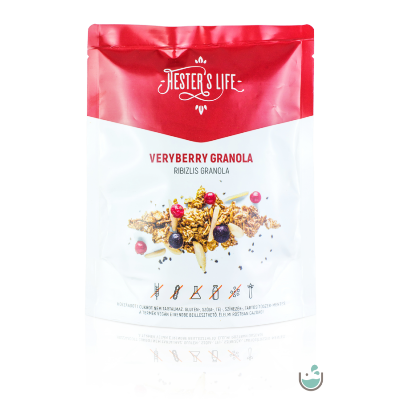 Hester's life veryberry - ribizlis granola 60 g