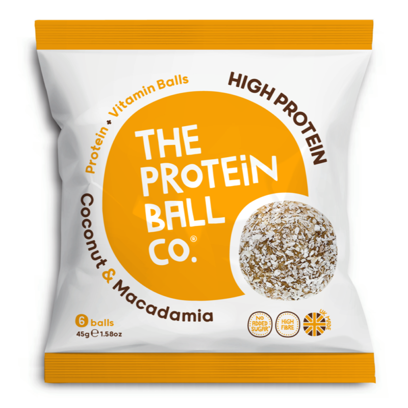 Protein Ball Kókusz + Makadámia 45 g – Natur Reform