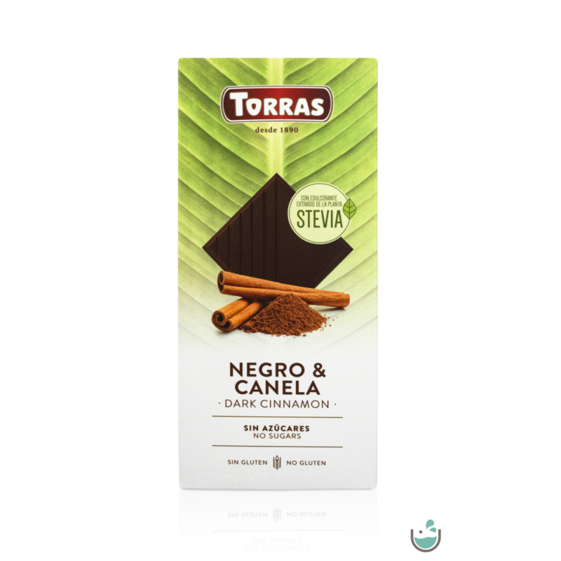 Torras Stevia Vegán fahéjas étcsokoládé 125 g – Natur Reform