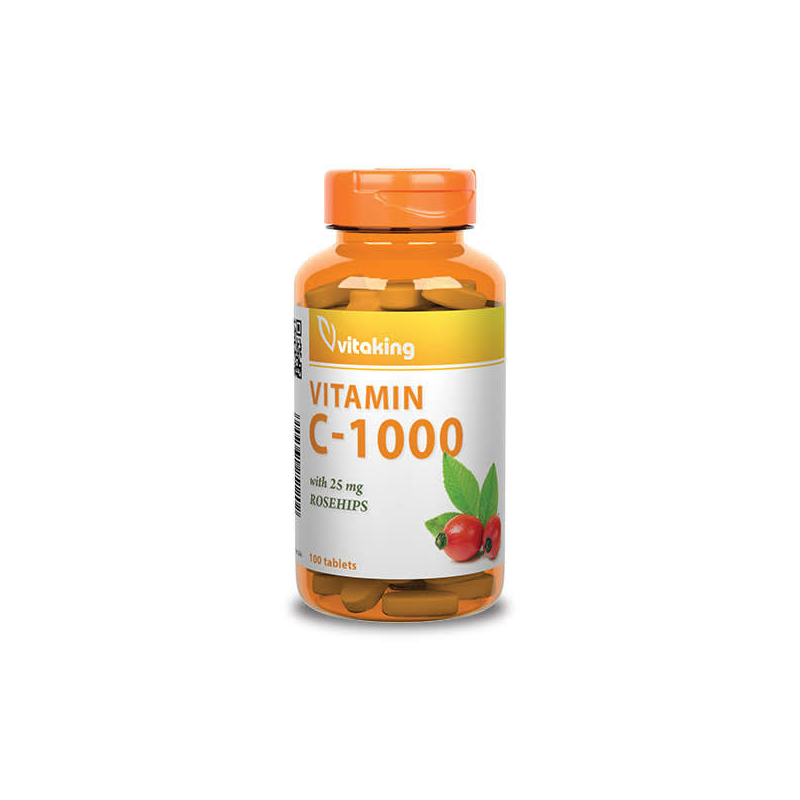Vitaking 1000 mg C-vitamin csipkebogyóval – Natur Reform