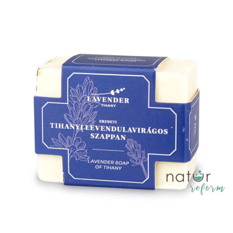 Lavender Tihany Tihanyi Levendulavirágos Szappan 50 g – Natur Reform