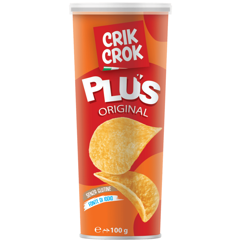 Crik Crok gluténmentes sós chips 100 g