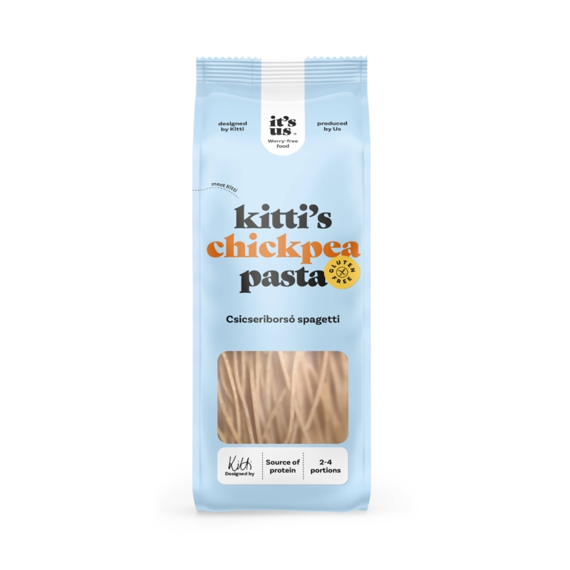 It’s us Kitti’s Gluténmentes csicseriborsó spagetti száraztészta 200 g – Reformpont